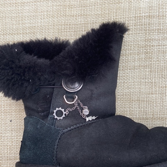 Ugg Azalea Button Charm Tassel Buckle Boot - Picture 3 of 16